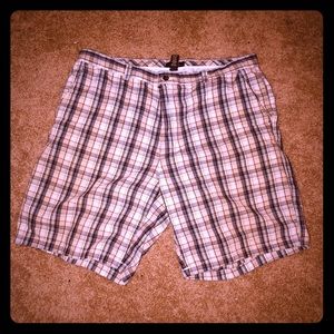 Men’s Club Room Preppy Plaid Shorts